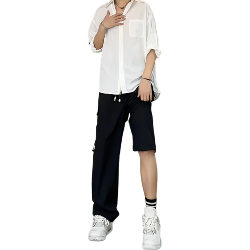 URBAN AUTHENTIC Shirt Matching Set Unisex-4