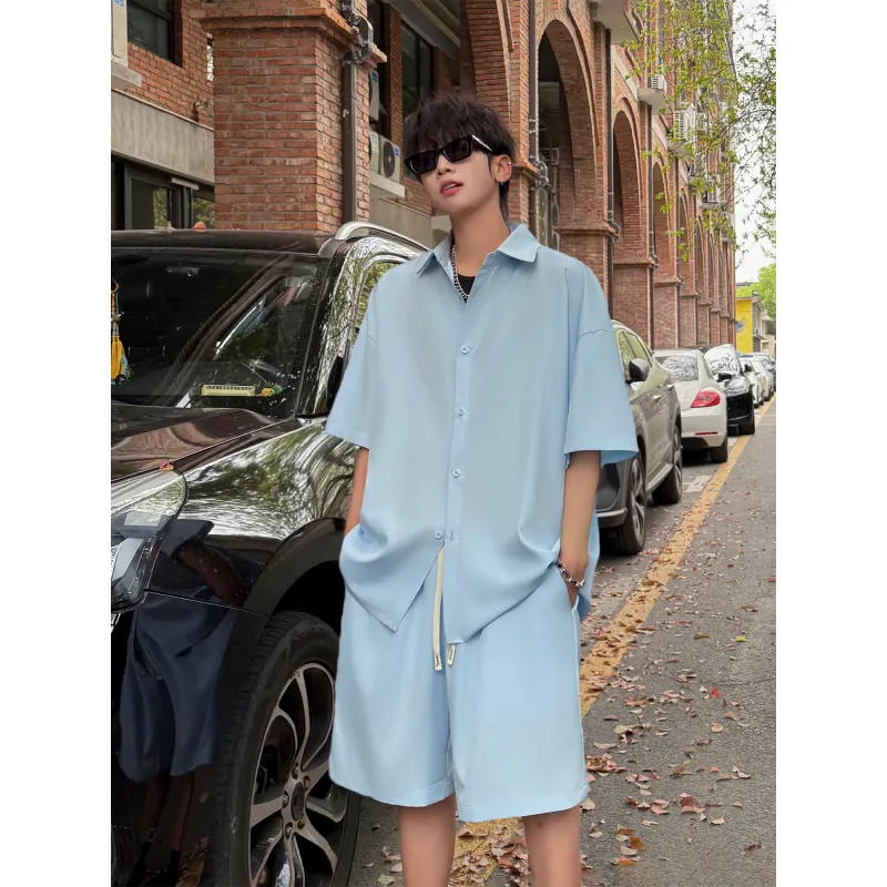 URBAN AUTHENTIC Shirt Matching Set Unisex-29