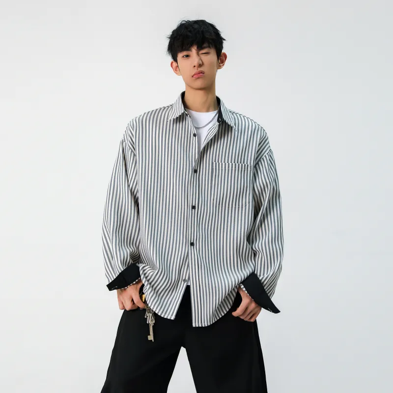 URBAN AUTHENTIC Shirt Unisex Black-12