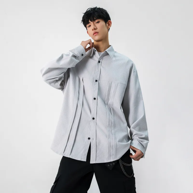 URBAN AUTHENTIC Shirt Unisex Black-12