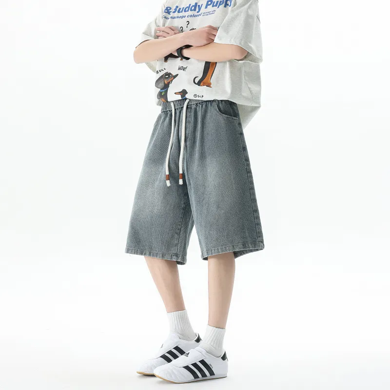 URBAN AUTHENTIC Denim Shorts Unisex-4