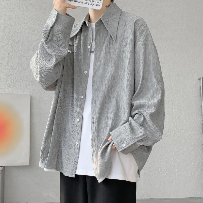 URBAN AUTHENTIC Shirt Unisex White-26