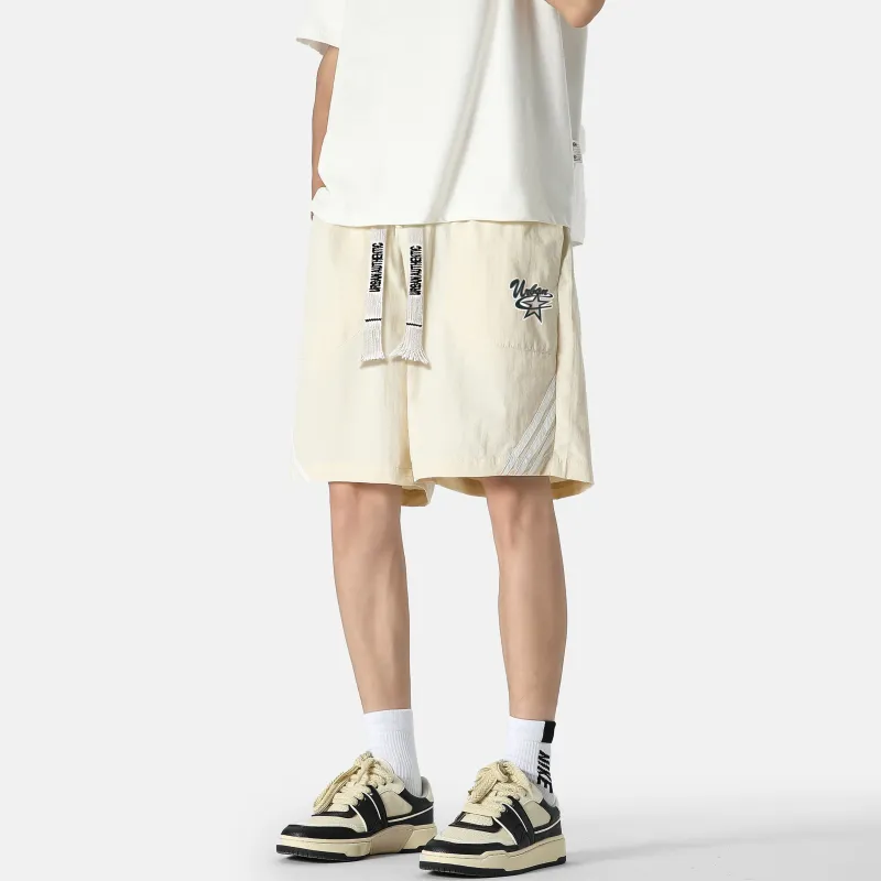 URBAN AUTHENTIC Casual Shorts Unisex Violet-9