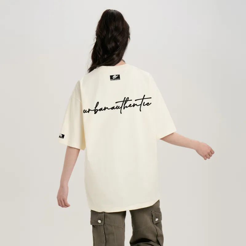 URBAN AUTHENTIC Short Sleeved T Shirts Unisex-8