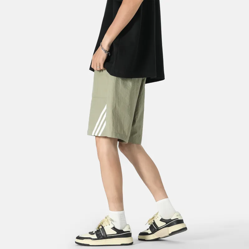 URBAN AUTHENTIC Casual Shorts Unisex Violet-23