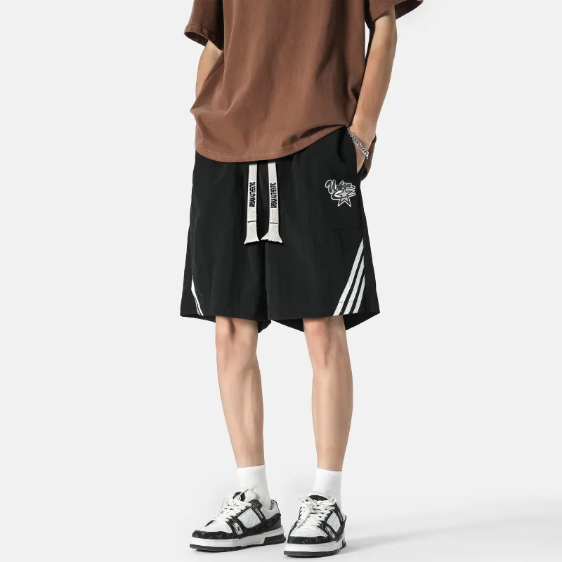 URBAN AUTHENTIC Casual Shorts Unisex Violet-28