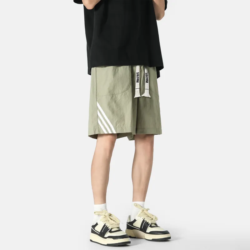URBAN AUTHENTIC Casual Shorts Unisex Violet-22