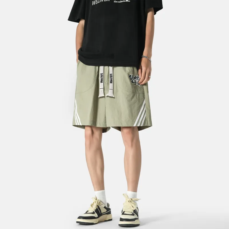 URBAN AUTHENTIC Casual Shorts Unisex Violet-21