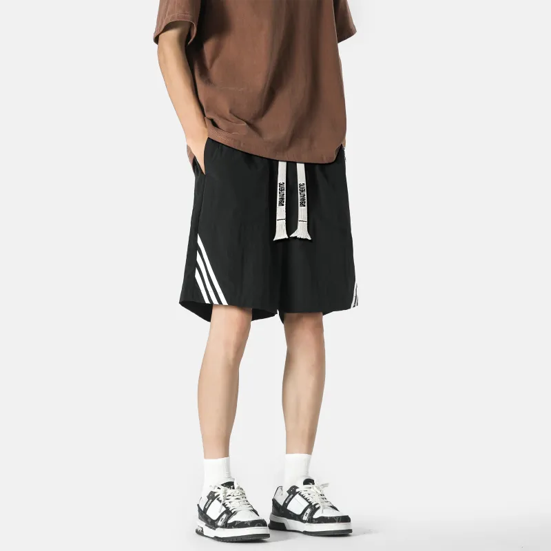 URBAN AUTHENTIC Casual Shorts Unisex Violet-29