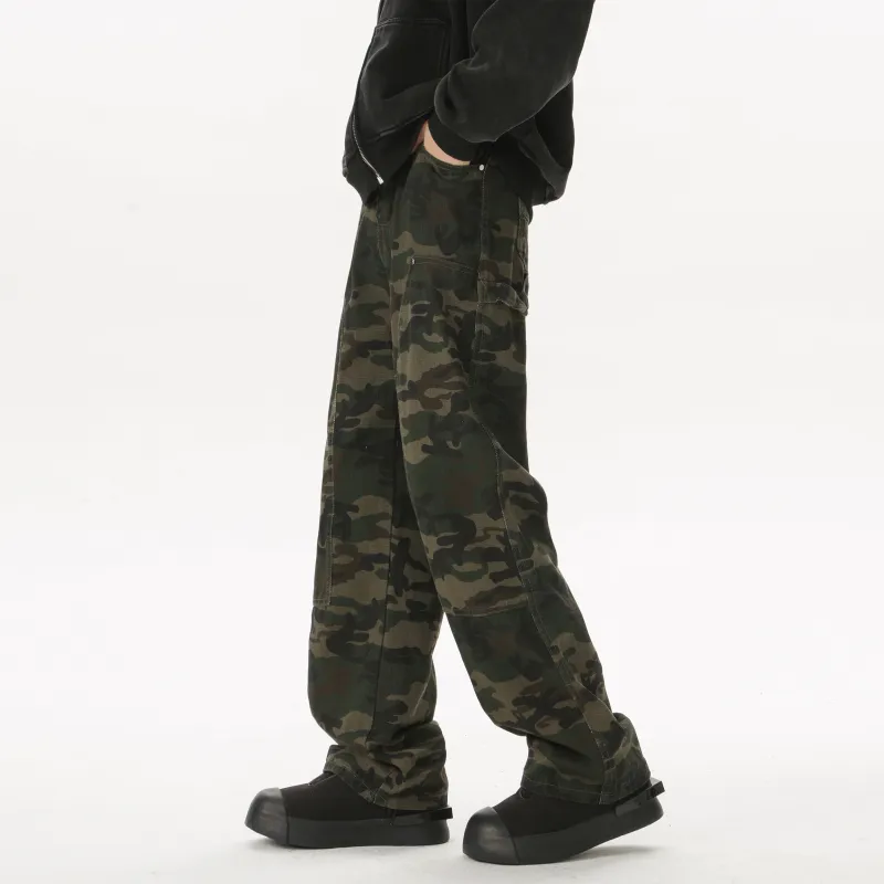 URBAN AUTHENTIC Jeans Unisex Camouflage-4