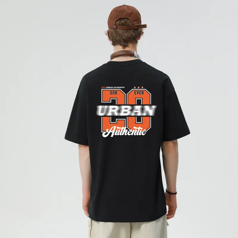 URBAN AUTHENTIC T Shirts Unisex-5