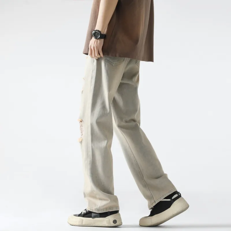 URBAN AUTHENTIC Jeans Unisex Yellow Mud-21
