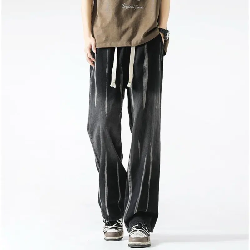 URBAN AUTHENTIC Jeans Unisex Black-3