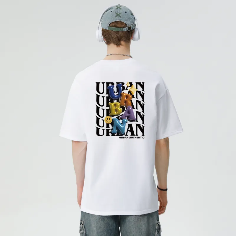 URBAN AUTHENTIC T Shirts Unisex-2