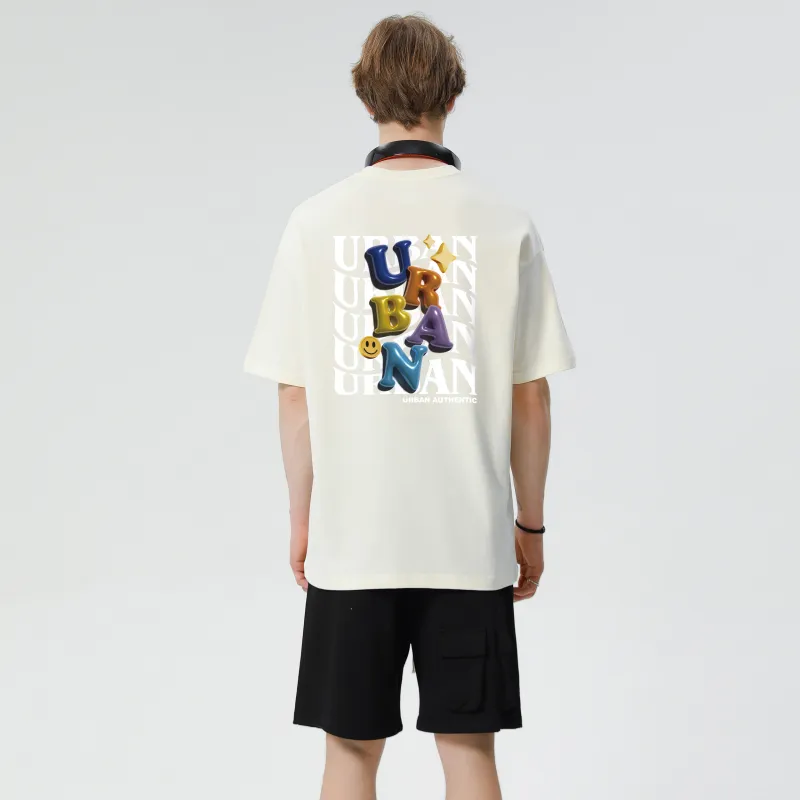 URBAN AUTHENTIC T Shirts Unisex-9