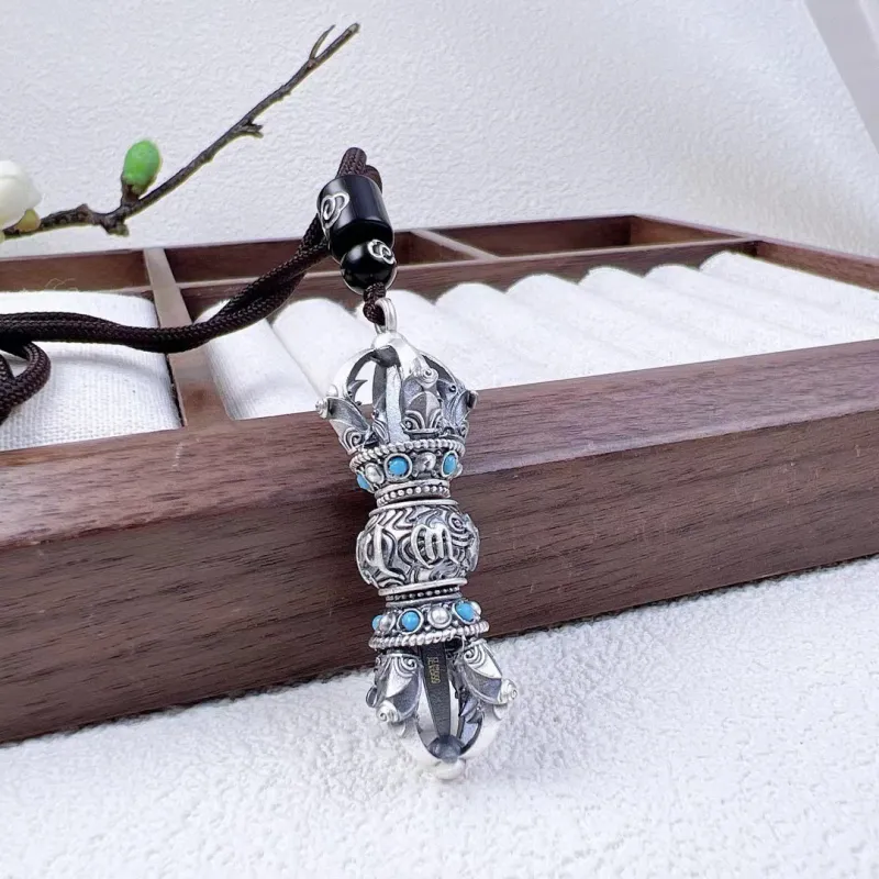 Two Joys 999 Fine Silver Pendants Unisex-2
