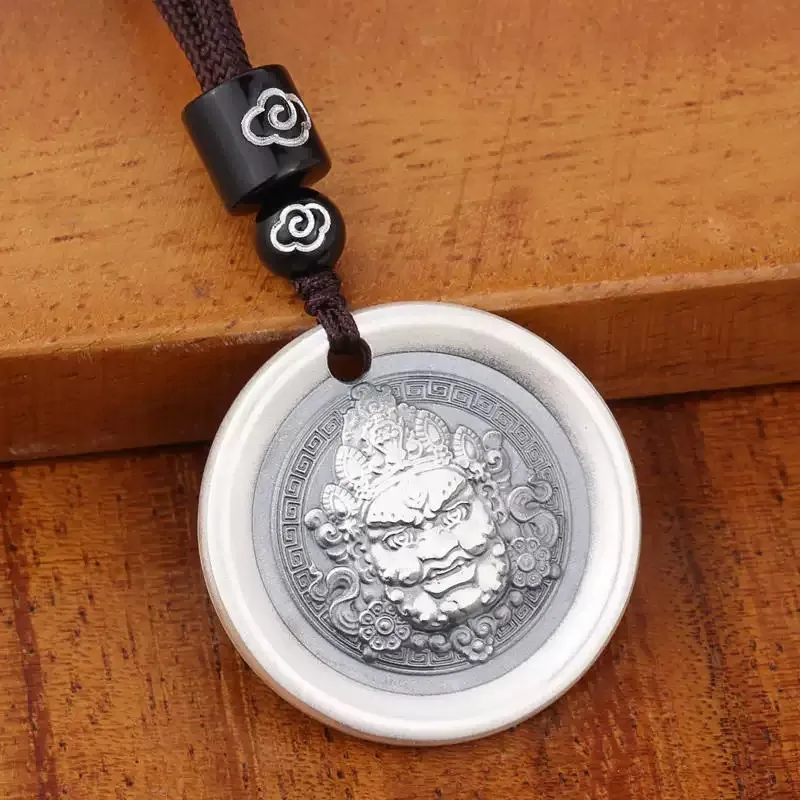 Two Joys 999 Fine Silver Pendants Unisex-2