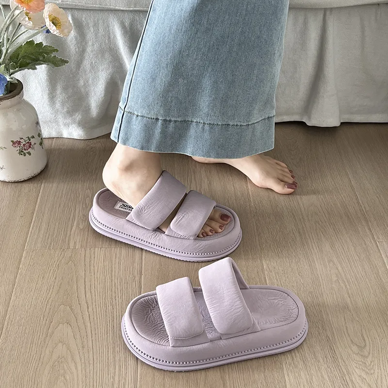 EEueeczs Slip Resistant Odor Resistant Abrasion Resistant Slide Slippers Women's-8
