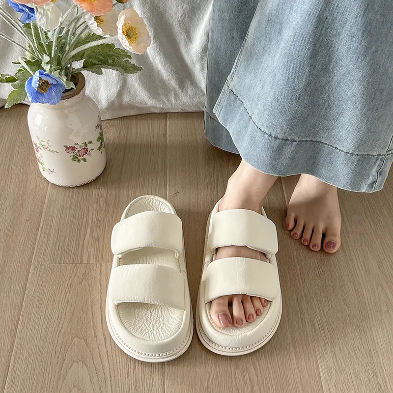 EEueeczs Slip Resistant Odor Resistant Abrasion Resistant Slide Slippers Women's-3