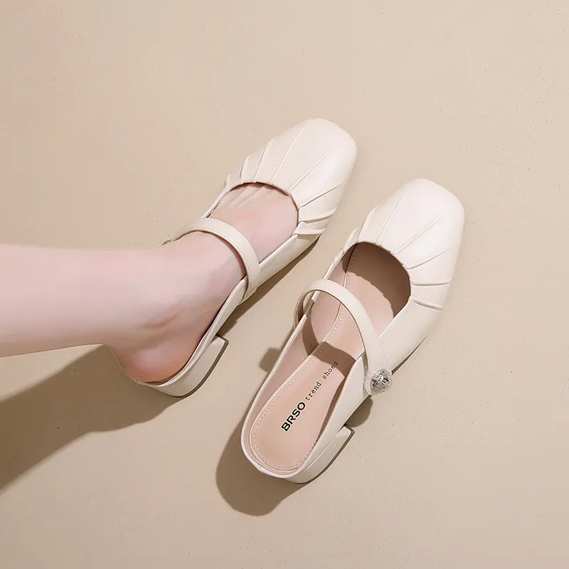 EEueeczs Rubber Sole Odor Resistant Abrasion Resistant Slip Resistant Quick Dry Closed Toe Slippers Women's-8