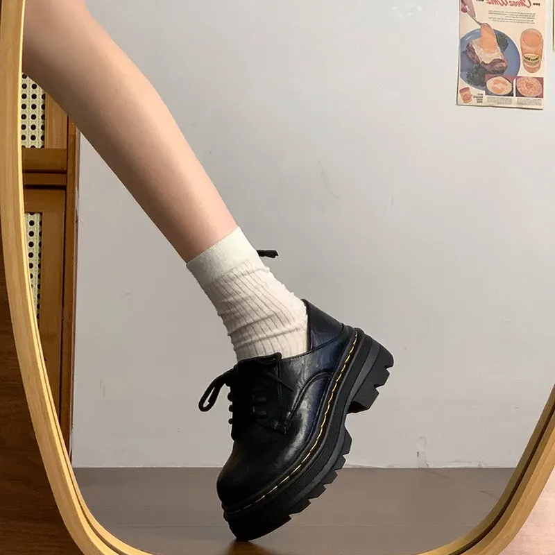EEueeczs Casual Single Shoes 5cm Women's-6