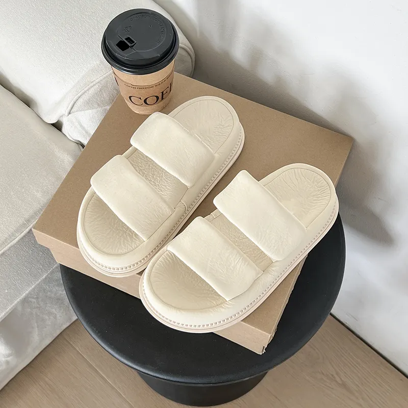 EEueeczs Slip Resistant Odor Resistant Abrasion Resistant Slide Slippers Women's-1