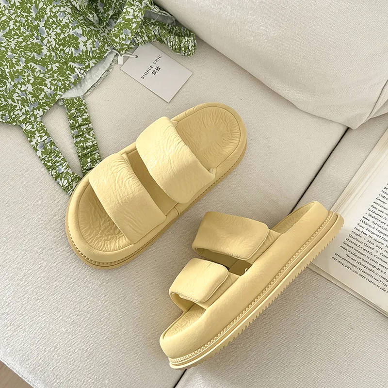 EEueeczs Slip Resistant Odor Resistant Abrasion Resistant Slide Slippers Women's-12