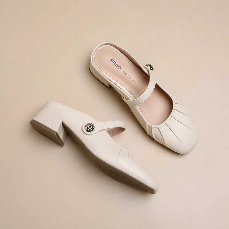 EEueeczs Rubber Sole Odor Resistant Abrasion Resistant Slip Resistant Quick Dry Closed Toe Slippers Women's-7
