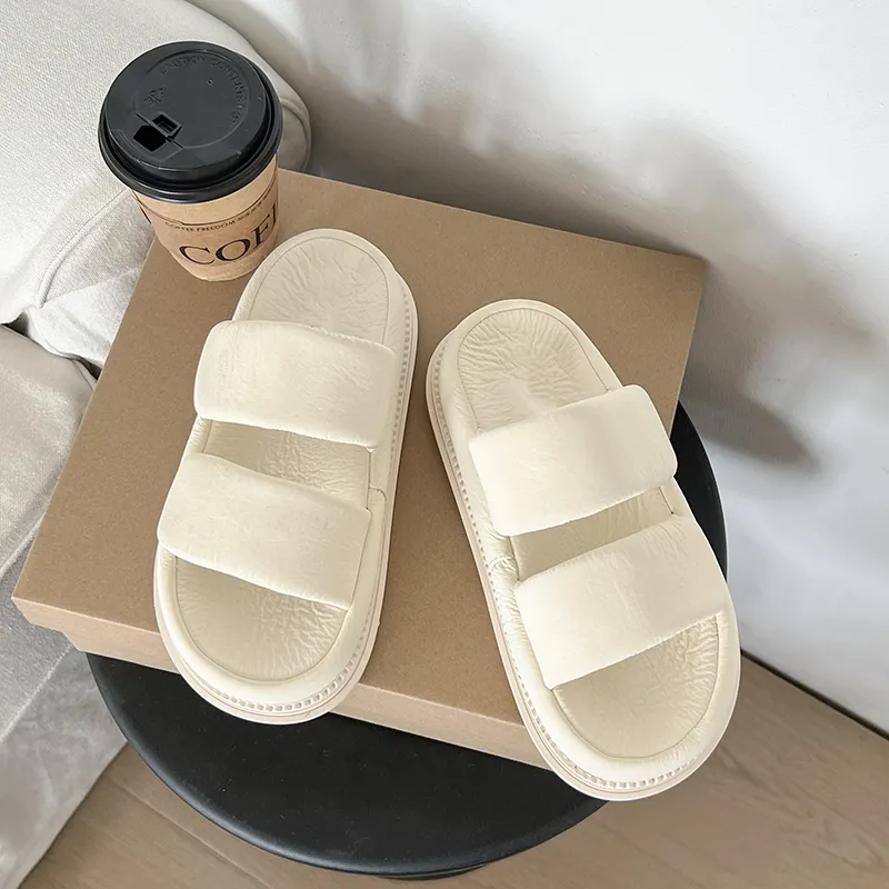 EEueeczs Slip Resistant Odor Resistant Abrasion Resistant Slide Slippers Women's-4
