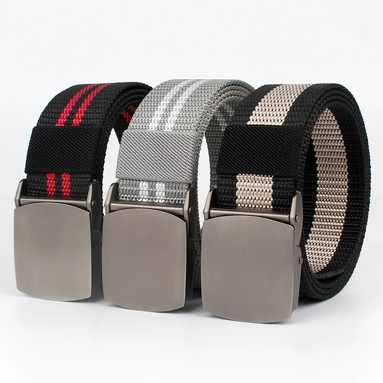 Mulinsen Canvas Woven Strap Unisex Width 3.5CM-3