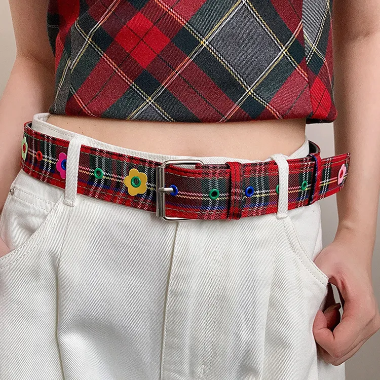 Mulinsen Canvas Belt Women's Width 3CM-1