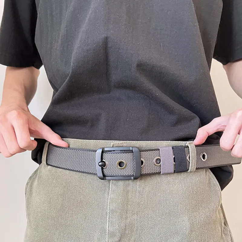 Mulinsen Rotatable Head Outdoor Multifunction Military Style Belts Unisex-5