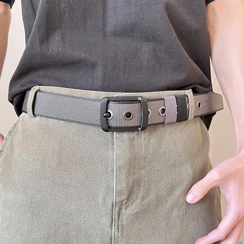 Mulinsen Rotatable Head Outdoor Multifunction Military Style Belts Unisex-2