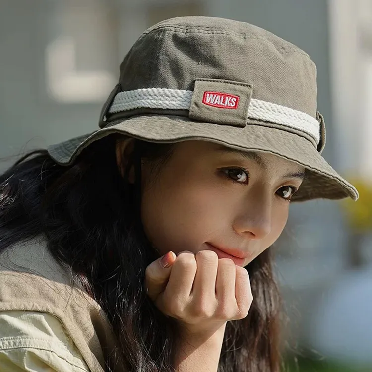 Mulinsen Cotton Bucket Hats Unisex-11