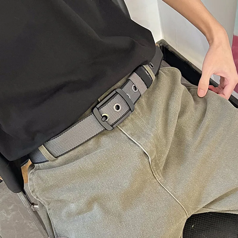 Mulinsen Rotatable Head Outdoor Multifunction Military Style Belts Unisex-3