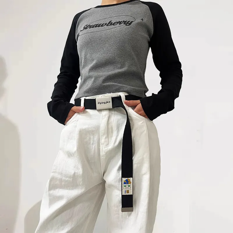 Mulinsen Fabric Sports Belts Unisex 2.5CM-2