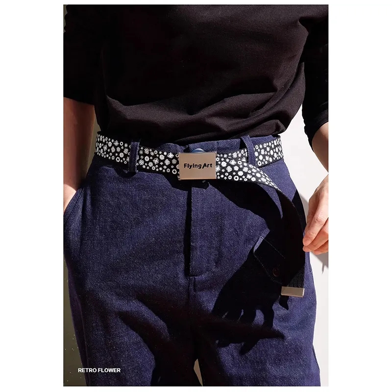 Mulinsen Canvas Sports Belts Unisex 3.5CM-8