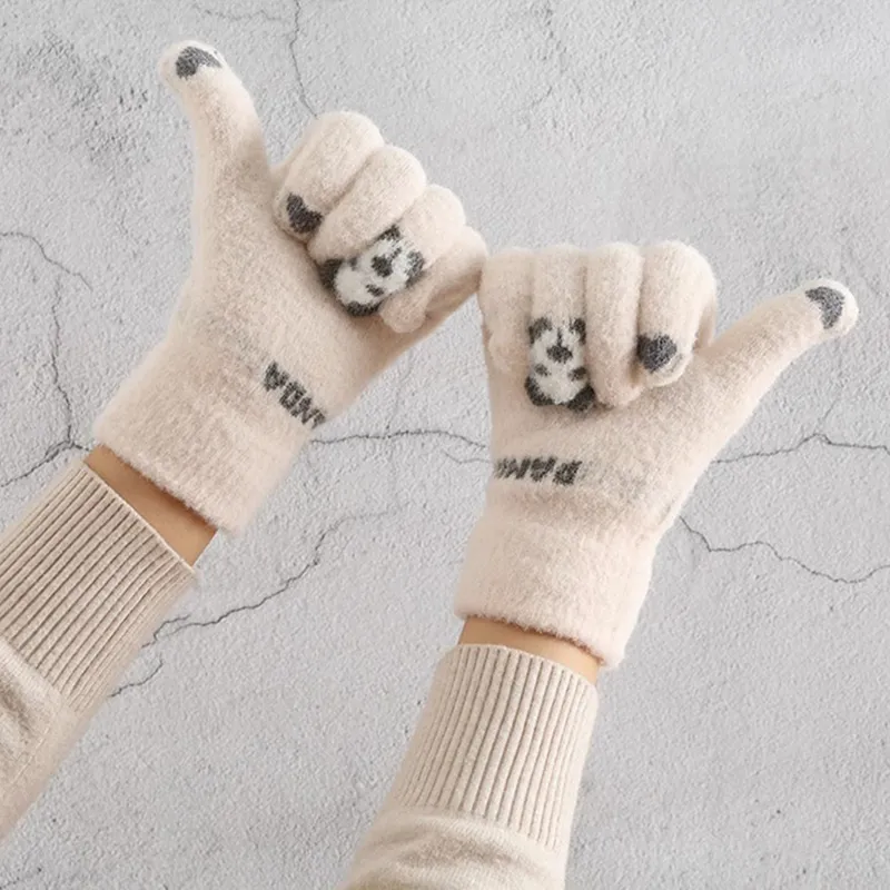 Mulinsen Polyamide Knit Gloves Unisex-1