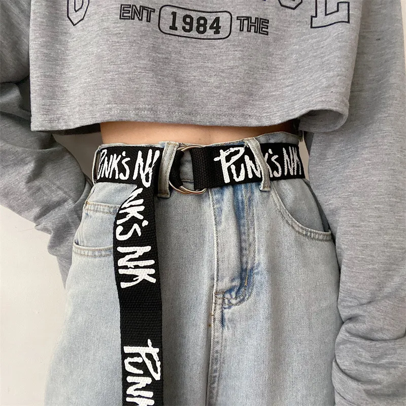 Mulinsen Alloy, Fabric Belt Unisex 3.8cm-6