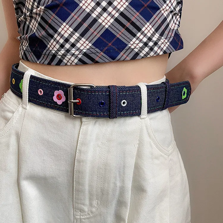 Mulinsen Canvas Belt Women's Width 3CM-3