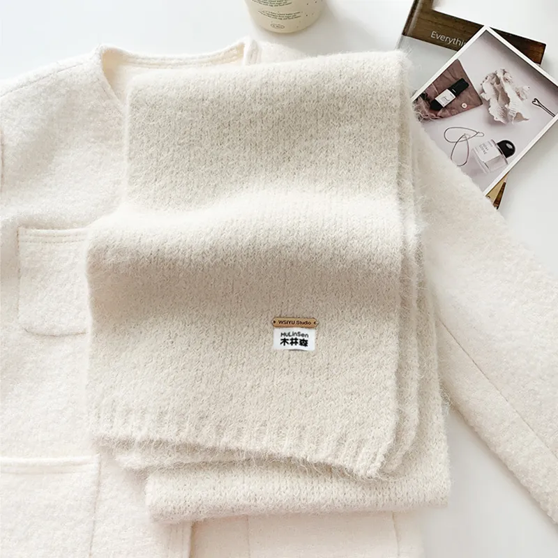 Mulinsen Knit Scarves Unisex-1