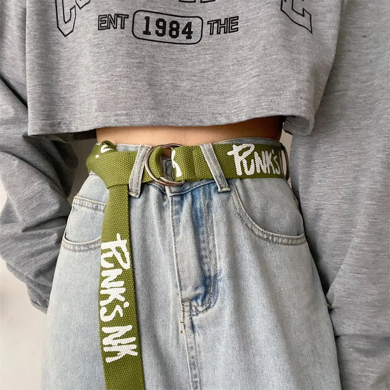 Mulinsen Alloy, Fabric Belt Unisex 3.8cm-16