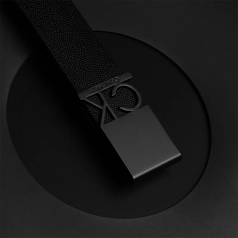 CALVIN KLEIN Cow Leather Belts Unisex Width 3.3cm-3