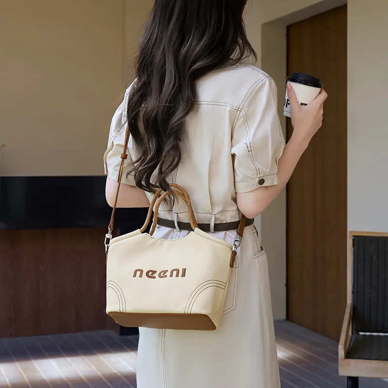 JOSINY Synthetic Leather Shoulder Bag, Crossbody Bag, Handbag Women's Apricot-5