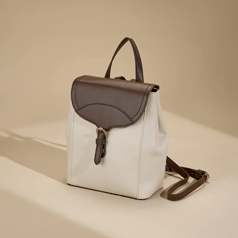 JOSINY PU Backpack Regular Women's Ecru-5