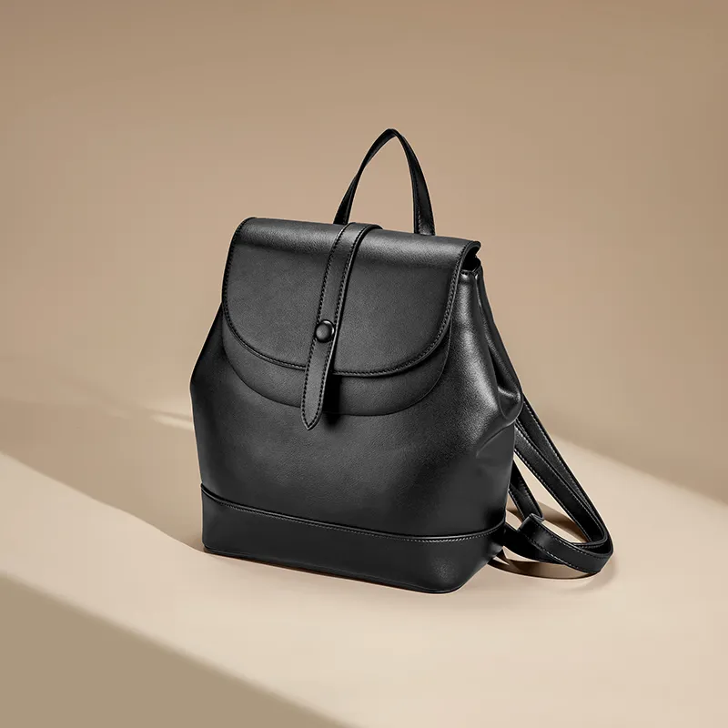 JOSINY PU Backpack Regular Women's Black/Ecru-3