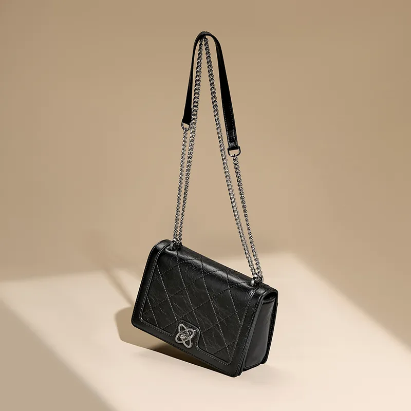 JOSINY Synthetic Leather Crossbody Bag, Shoulder Bag Regular Women's Ecru/Black-6