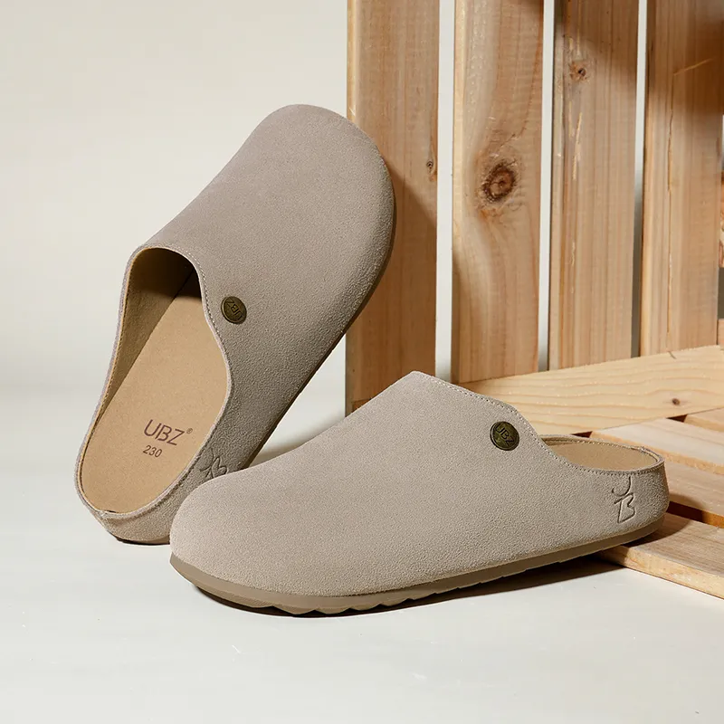 UBZ Abrasion Resistant Closed Toe Slippers Women's-5