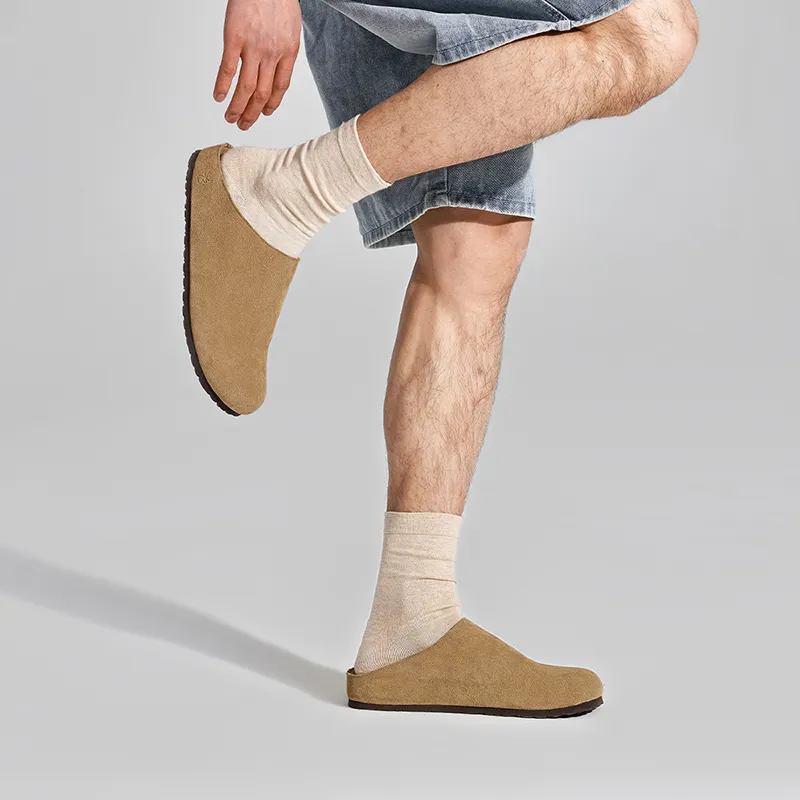 UBZ EVA Abrasion Resistant Closed Toe Slippers Men's-15