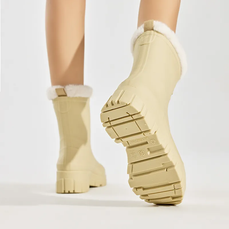 UBZ Waterproof Rain Boots Women's-8